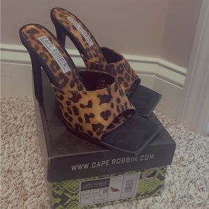 Leopard Heels